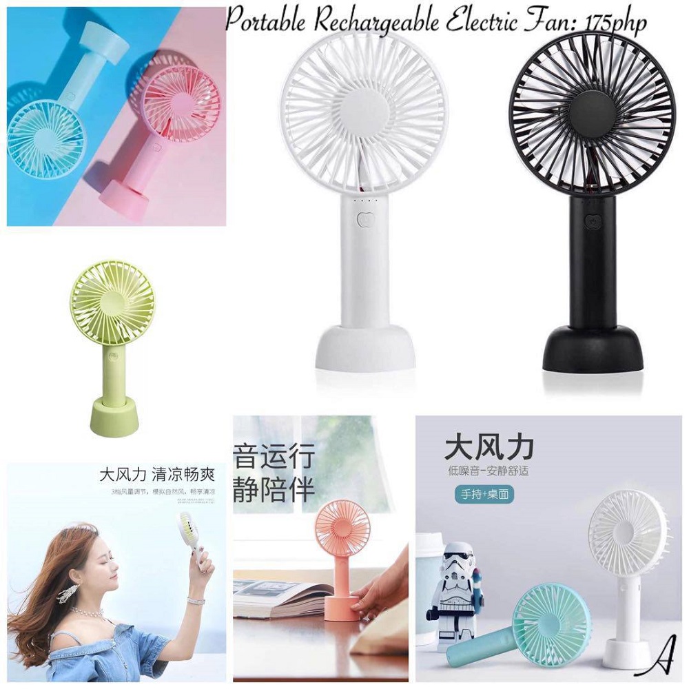 پنکه شارژی همراه life